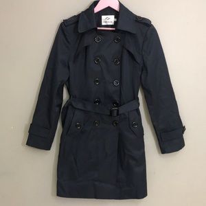 FARVALUE Double Breasted Trench Coat Overcoat (E11